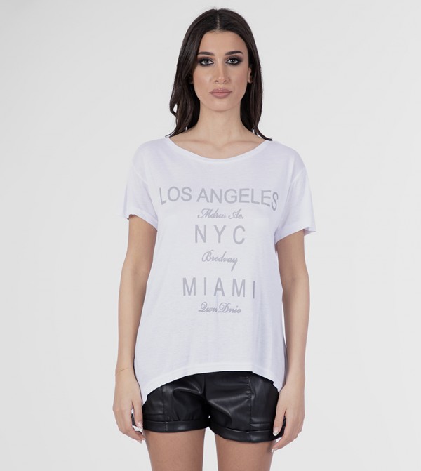 Cut-Out Back T-Shirt