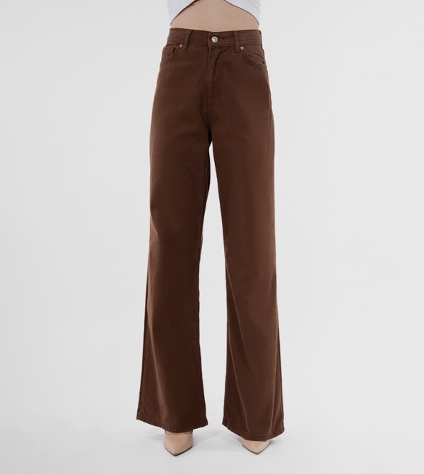 High Rise Wide Leg Jeans