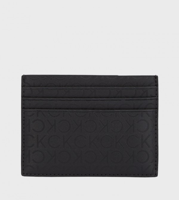 Monogram Patterned Card Holder