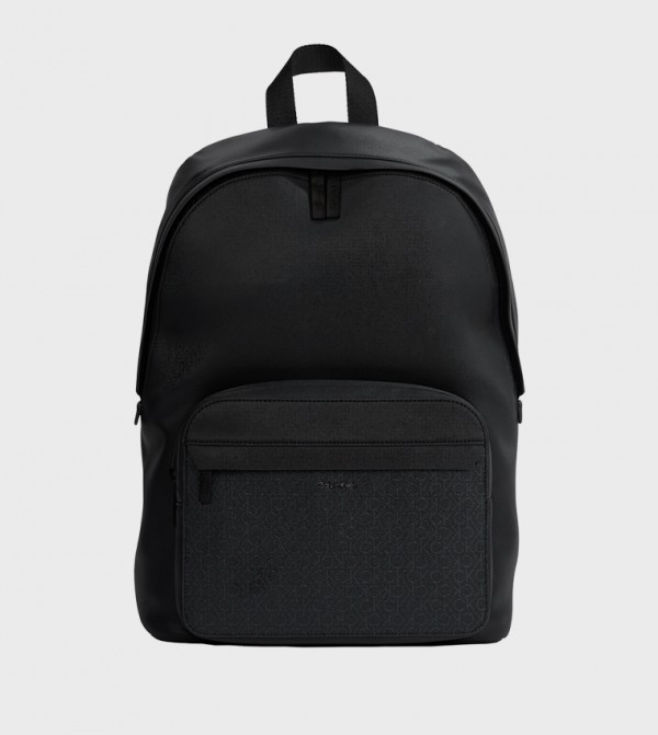 Monogram Patterned Backpack