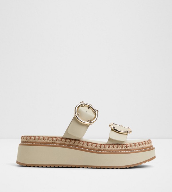 KAEITHIEN Rope Detail Platform Sandals