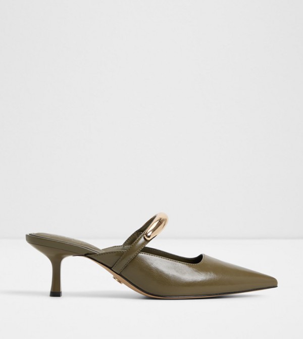 KAILIDDA Pointed Toe Mule Pumps