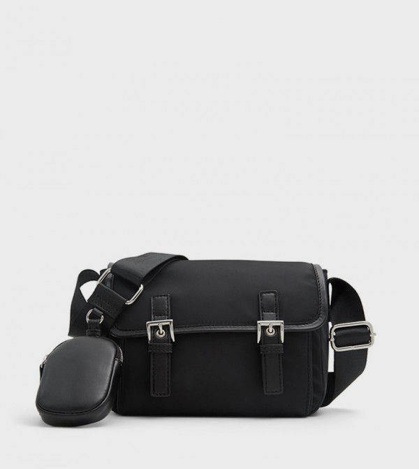 KAIN Snap Closure Crossbody Bag with Pouch