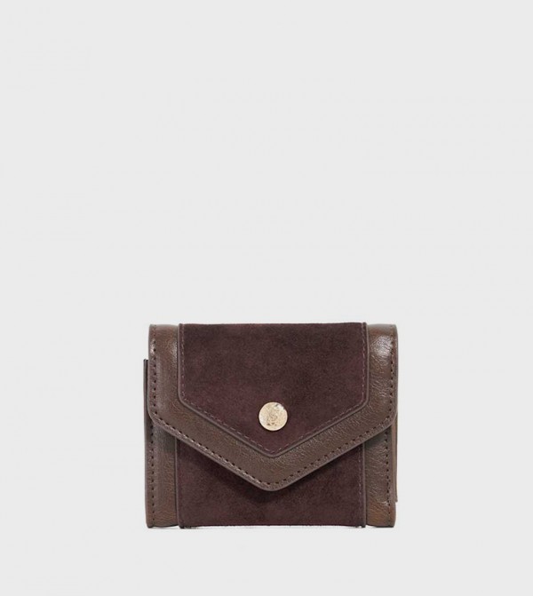 KAMARA Textured Tri-Fold Wallet