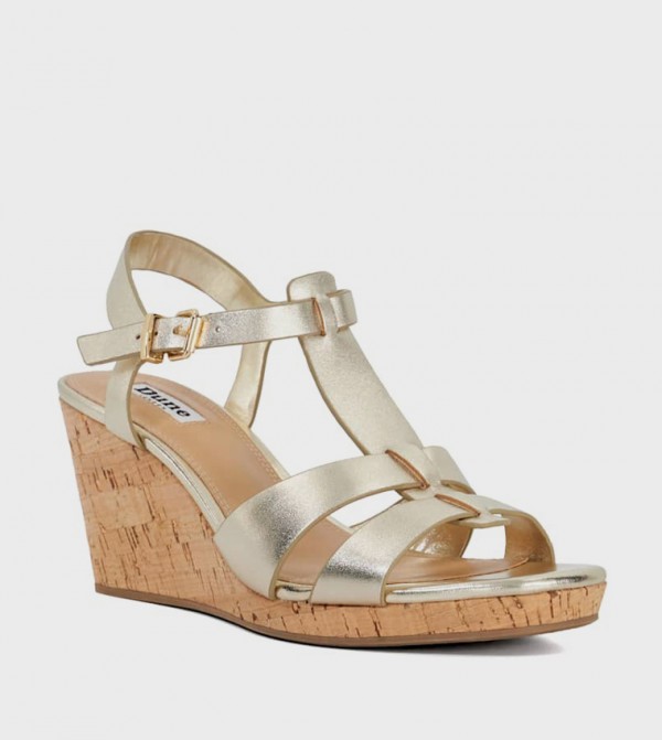 KASTRO Ankle Strap Wedge Sandals