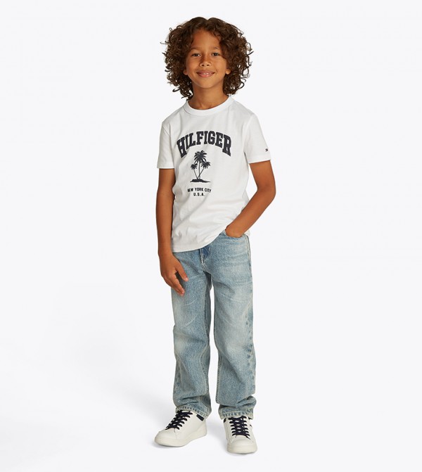 Logo Printed Short Sleeves T-Shirt