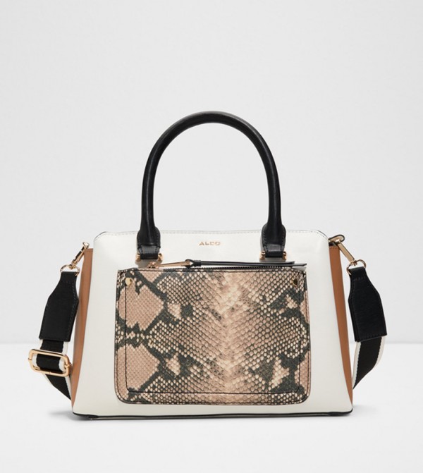 KEDERASEAN Snakeskin Satchel Bag