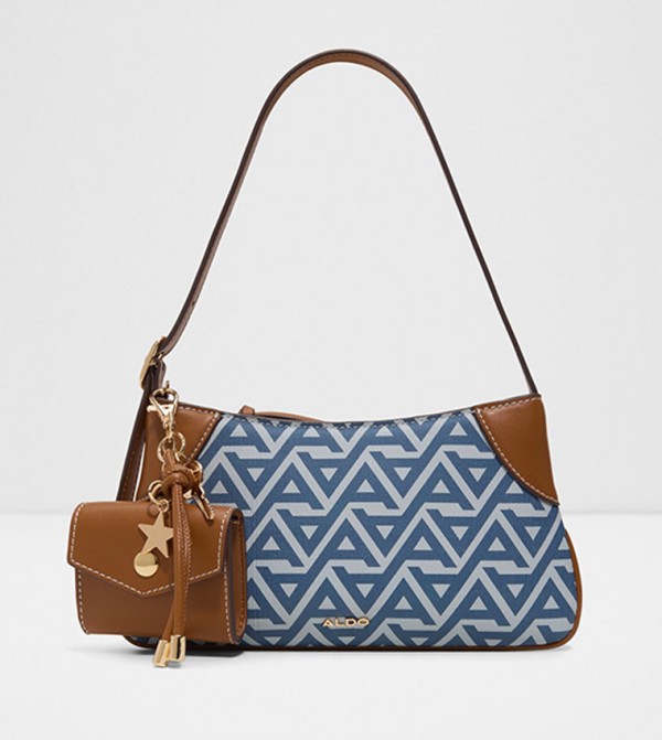 KELIA Monogram Patterned Shoulder Bag