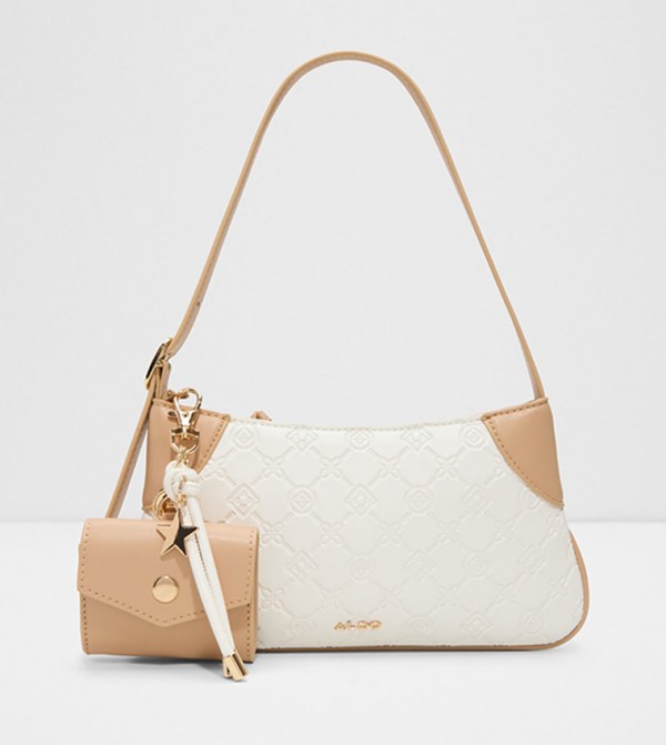 KELIA Debossed Shoulder Bag