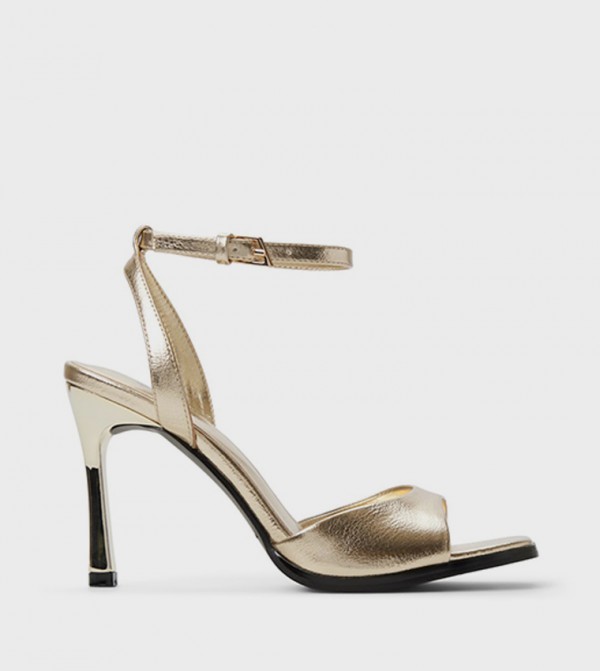 KENDRRA Ankle Strap Heeled Sandals