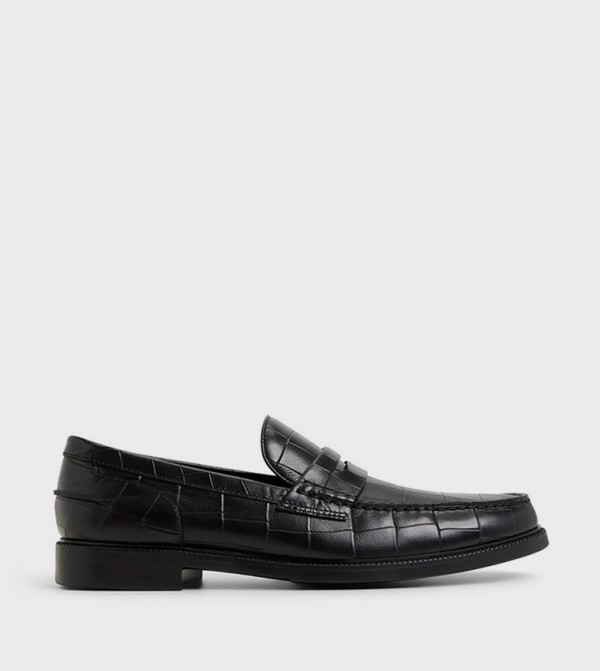 KIERAN Textured Slip-On Loafers