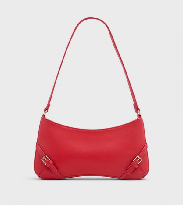 KOURTNEY Zippered Shoulder Bag