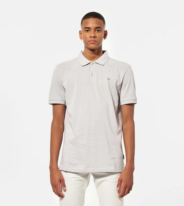 Solid Short Sleeves Polo T-Shirt