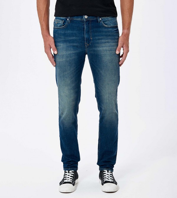 Mid-Rise Skinny Fit Jeans