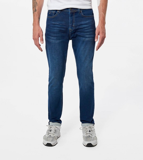 Mid-Rise Slim Fit Jeans