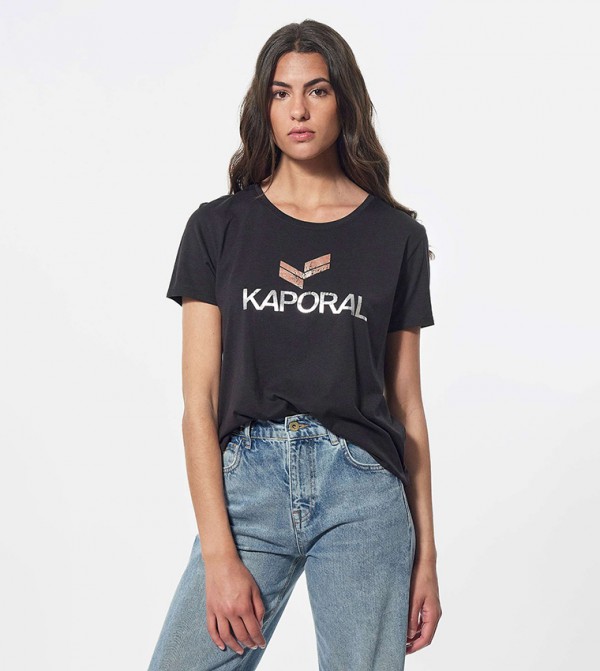 Logo Detail Short Sleeves T-Shirt