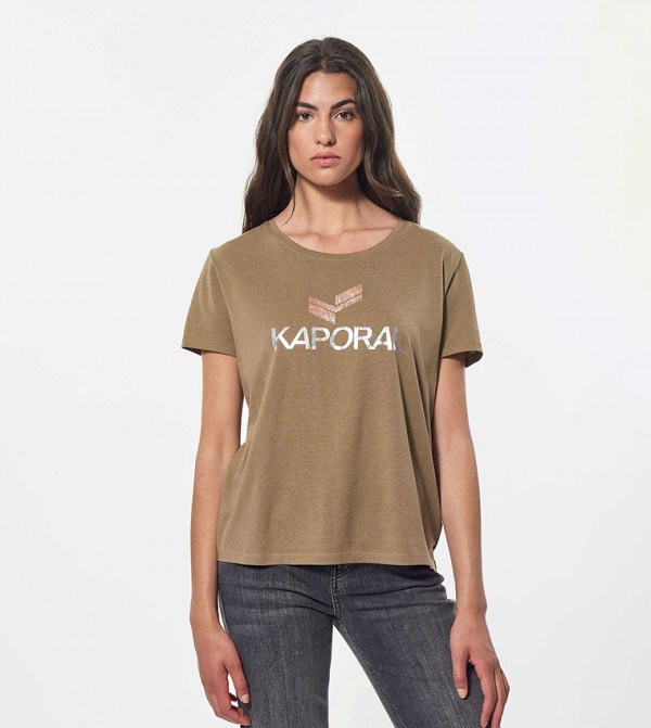 Logo Detail Short Sleeves T-Shirt