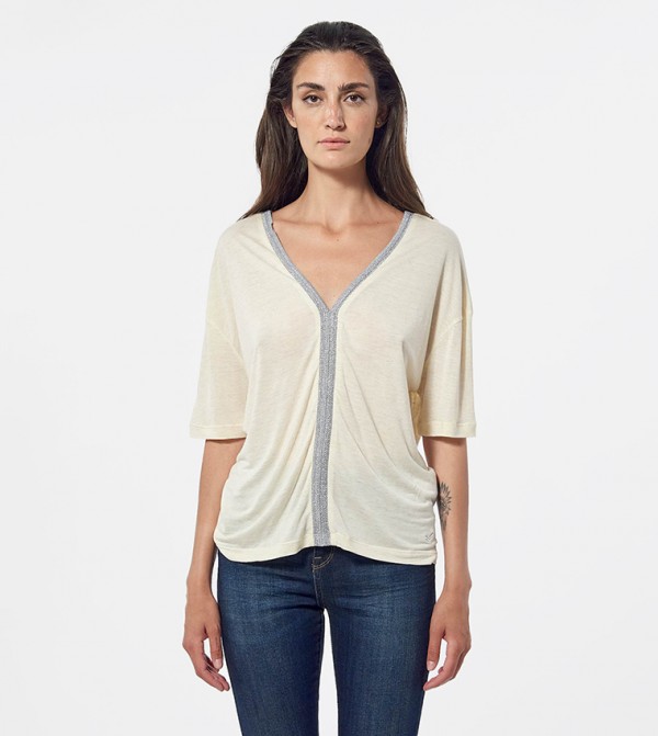 V-Neck Short Sleeves T-Shirt