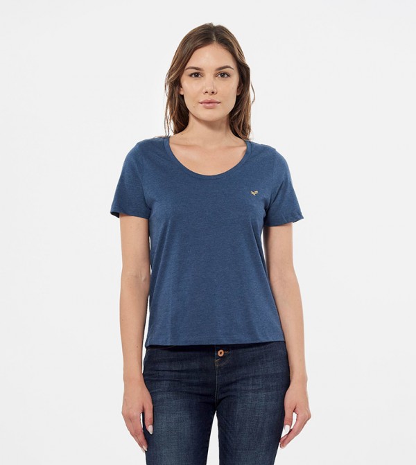 Logo Embroidered Short Sleeves T-Shirt
