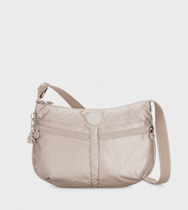 حقيبة كتف منقوشة