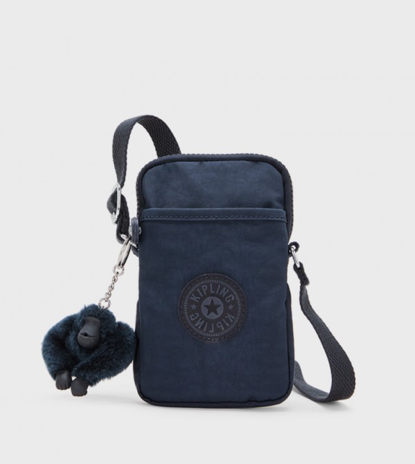 Tally Logo Detail Phone Crossbody Bag with Keychain