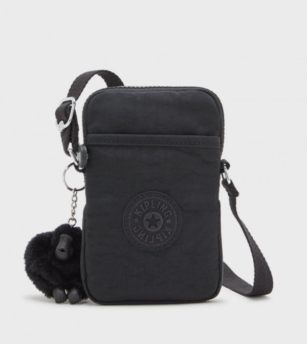 Tally Logo Detail Phone Crossbody Bag with Keychain