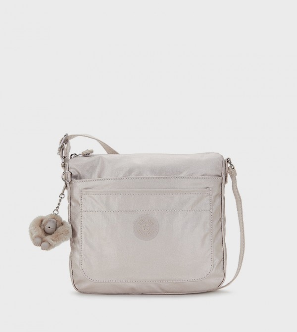 Sebastian Logo Detail Reporter Bag with Keychain