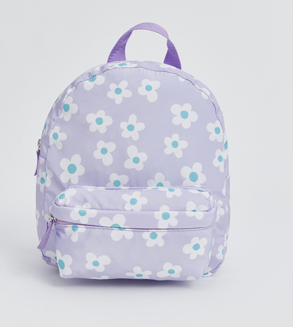 Floral Printed Backpack