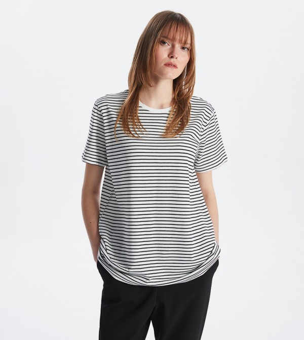 Striped Short Sleeves T-Shirt