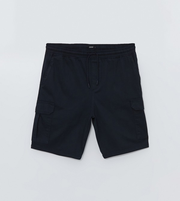 Drawstring Waist Casual Shorts