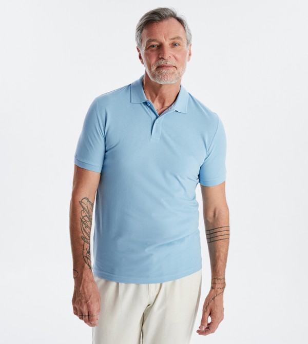 Solid Short Sleeves Polo T-Shirt