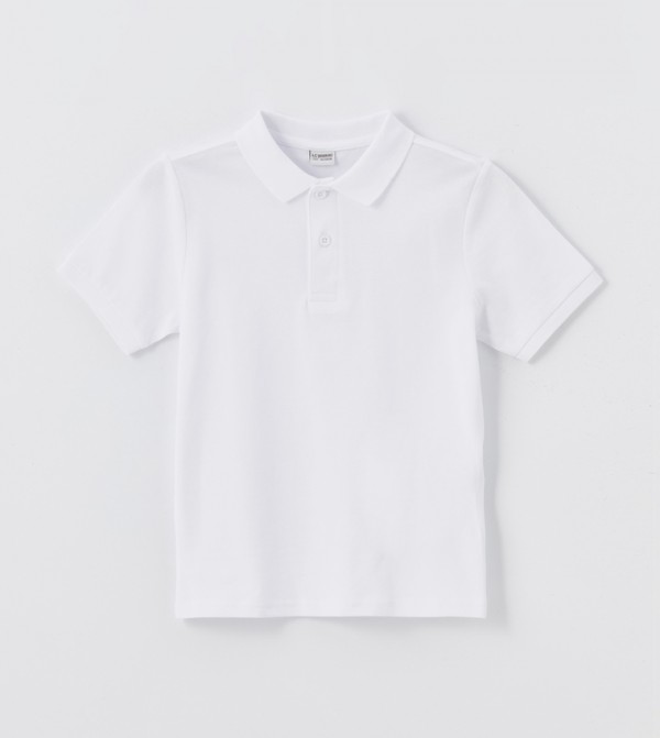 Solid Short Sleeves Polo T-Shirt