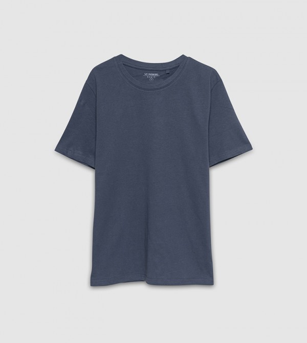 Solid Short Sleeves Casual T-Shirt