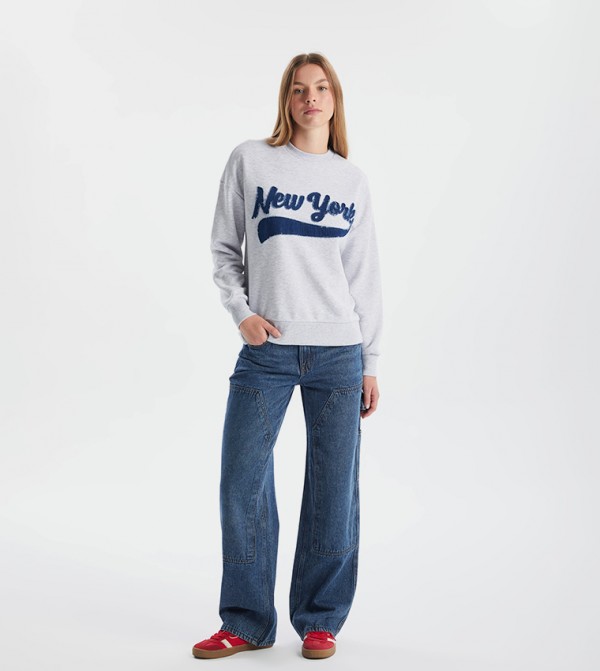 High Waist Wide Leg Jeans