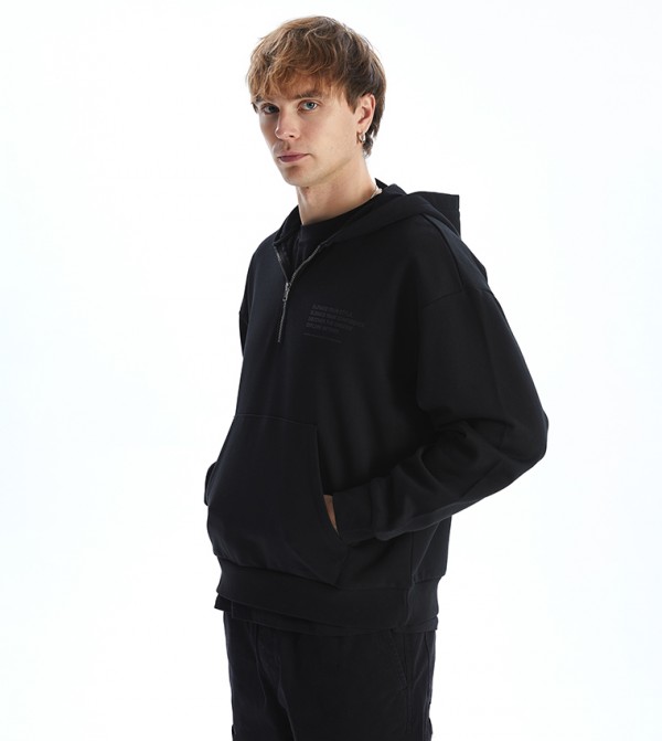 Printed Long Sleeves Hoodie
