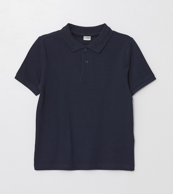 Solid Short Sleeves Polo T-Shirt