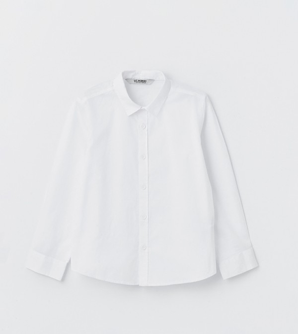 Solid Long Sleeves Shirt