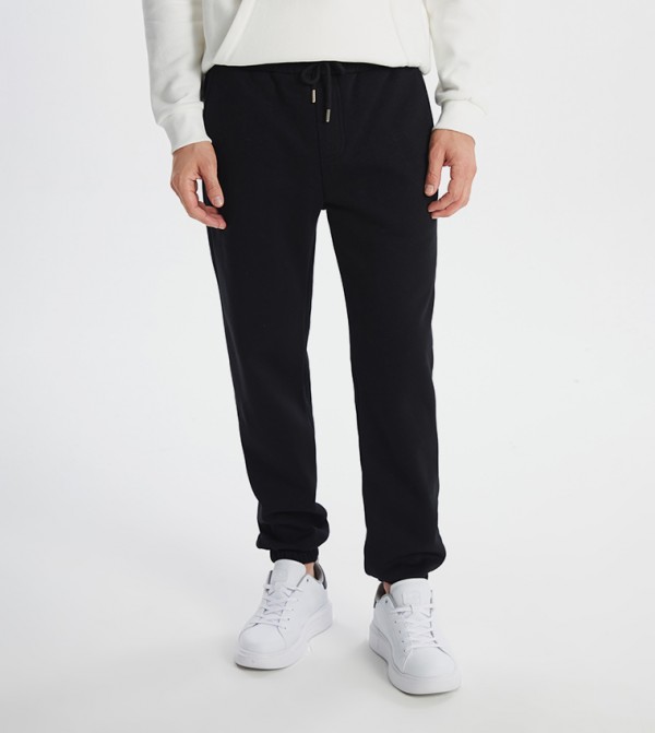 Drawstring Waist Mid Rise Pants