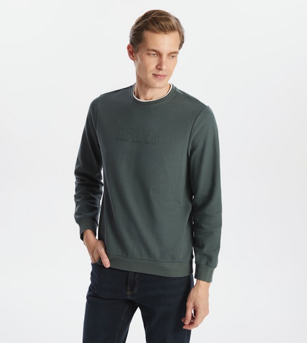 Printed Long Sleeves Sweatshirt