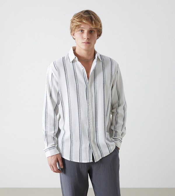 Striped Long Sleeves Shirt