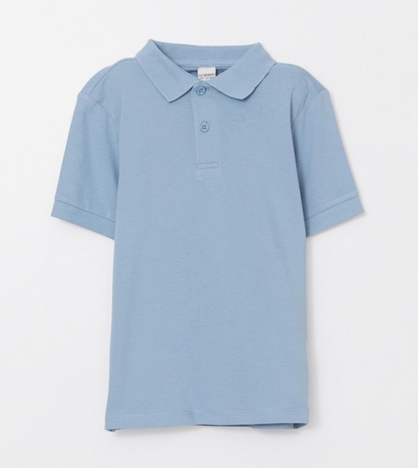 Solid Long Sleeves Polo T-Shirt