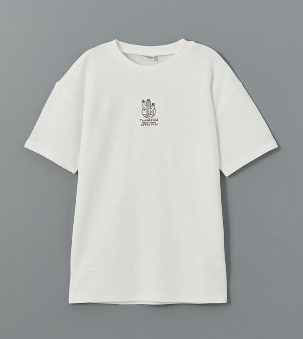 Printed Crew Neck T-Shirt