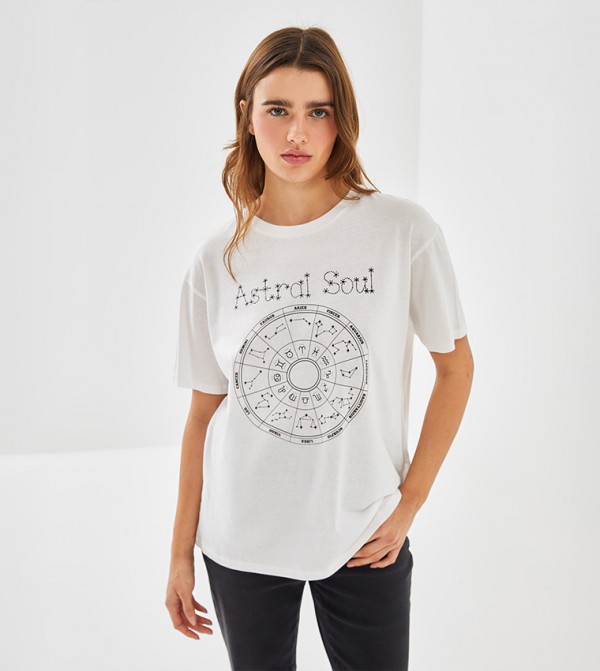 Printed Short Sleeves T-Shirt
