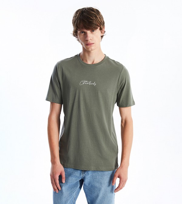 Printed Short Sleeves T-Shirt