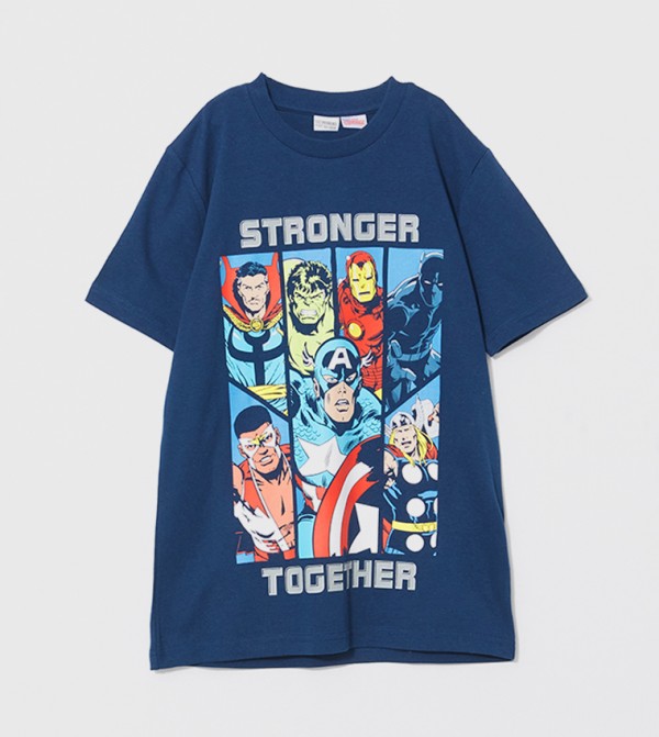 Avengers Printed Crew Neck T-Shirt