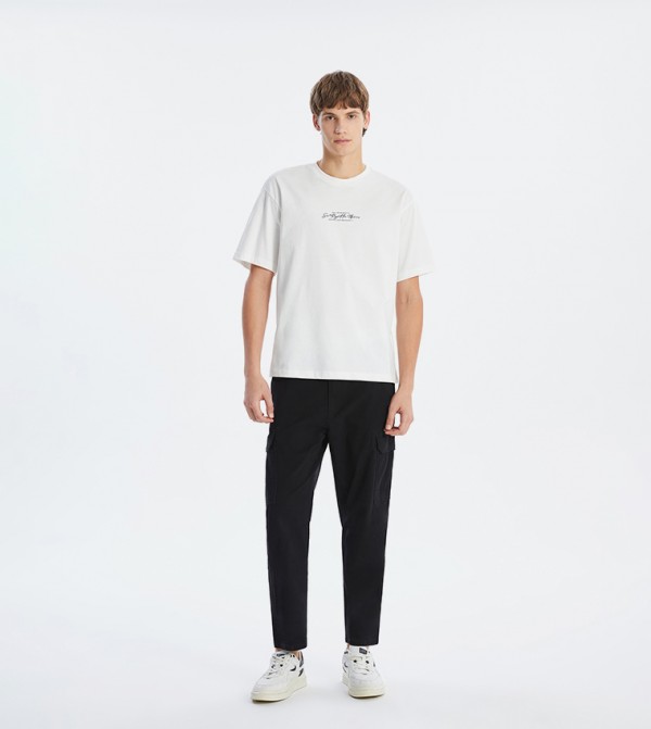 Printed Short Sleeves Casual T-Shirt