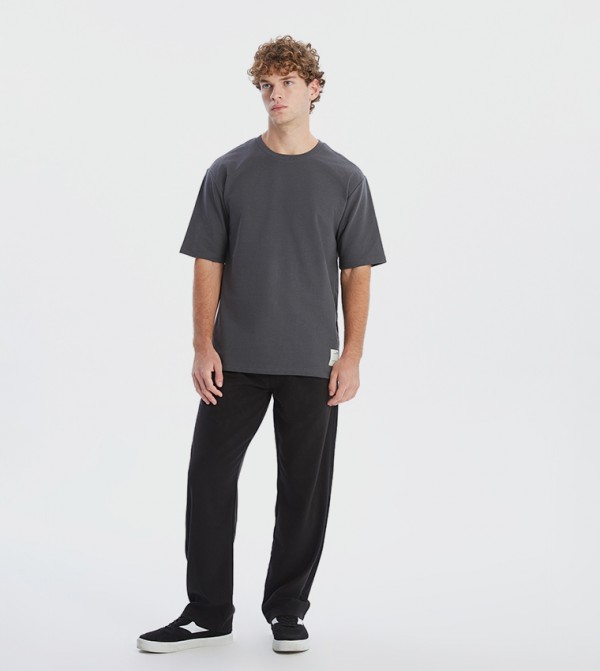 Pleat Detail Relaxed Fit Trousers