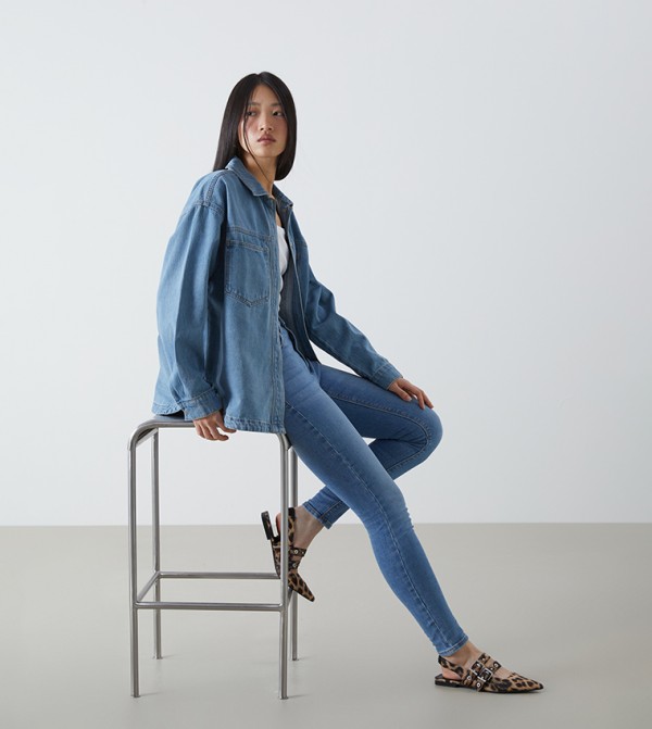Faded Super Skinny Fit Jeans