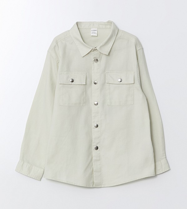 Solid Long Sleeves Shirt