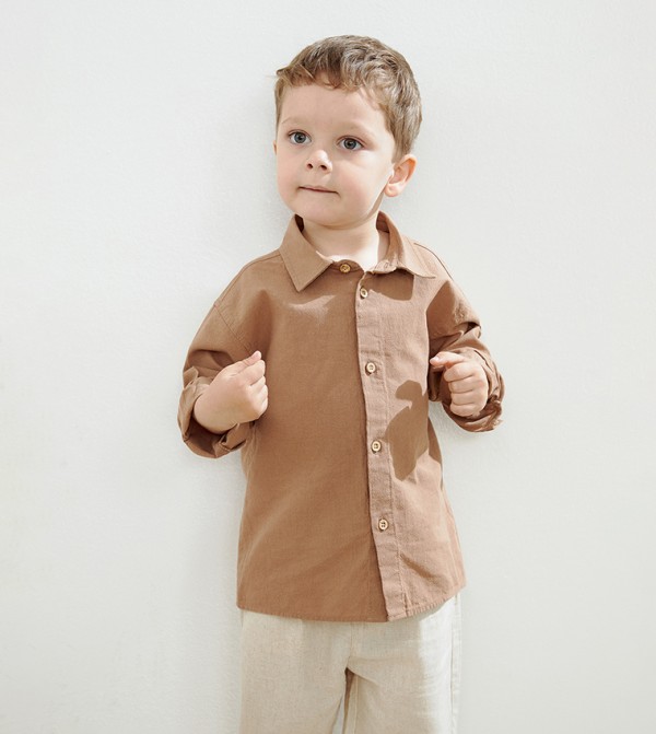 Solid Long Sleeves Shirt